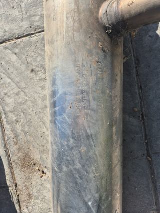 Escape Silencioso trasero bmw 420d