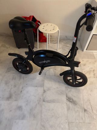 Bicicleta electrica pequeña plegable
