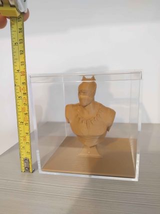 busto in teca Black Panter