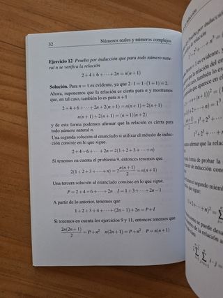 Números reales y Números complejos