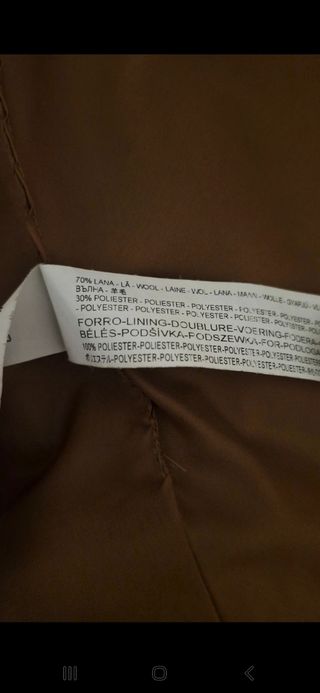 Capa abrigo Stradivarius