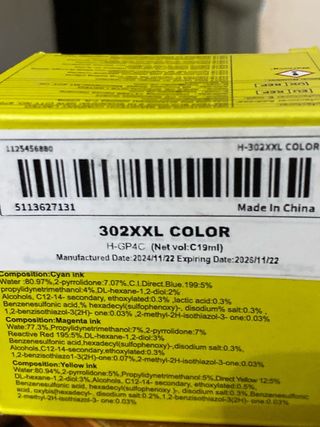 Cartucce vuote 304 una color una Neto