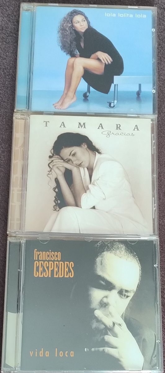 Lote de 3 cds canción ligera