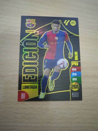Cromo edición limitada balde 24-25