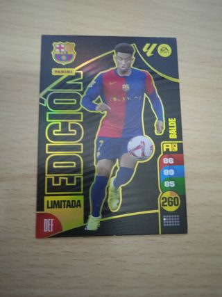 Cromo edición limitada balde 24-25
