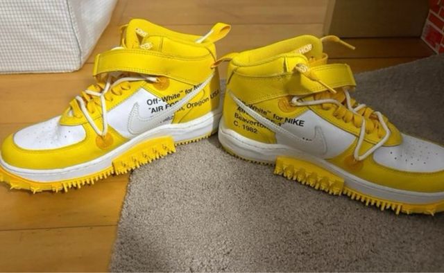 Bambas autenticas NIKE AF1 Mid White