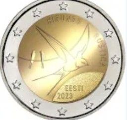 MONEDA 2€ CONM ESTONIA 2023 GOLONDRINA