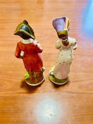 Coppia Statuine Capodimonte Originali