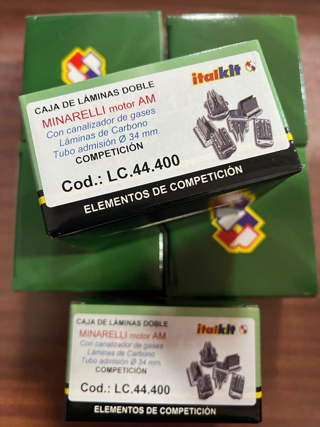 Laminas Italkit AM6 carbono