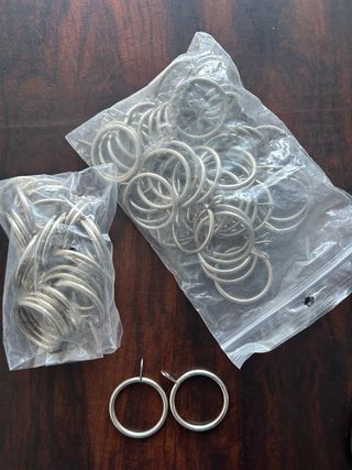 Anillos para cortina