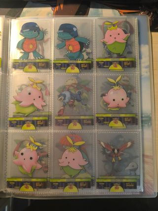 ALBUM LAMINCARDS DIGIMON 135 CARTAS