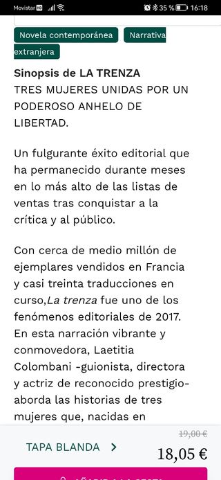 La trenza / The Braid (Spanish Edition)