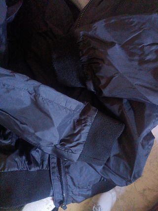 Chaqueta bomber oscuro