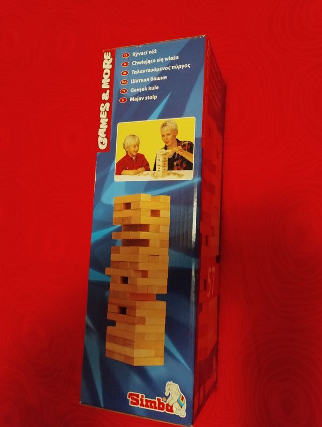 Torre di Mattoncini in Legno -Gioco-