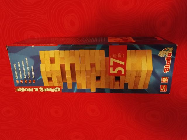 Torre di Mattoncini in Legno -Gioco-