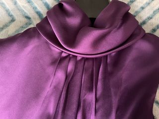 Vestido violeta Zara