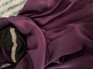 Vestido violeta Zara
