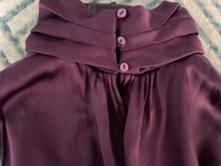 Vestido violeta Zara