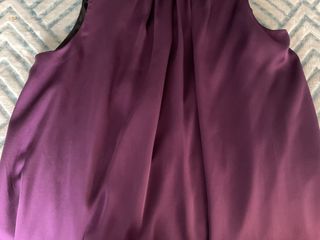 Vestido violeta Zara