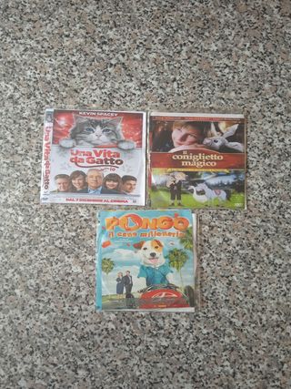 Set 3 DVD film il coniglietto magico