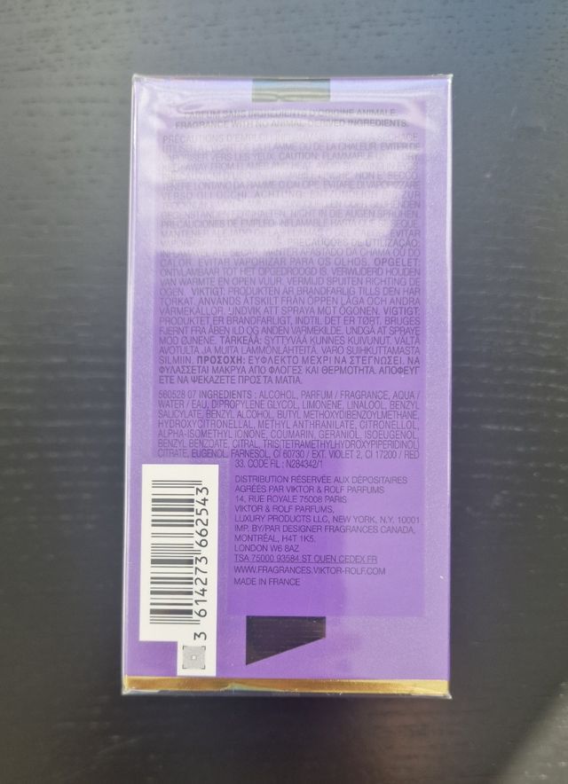 Perfume Víctor Rolf 50ml nuevo