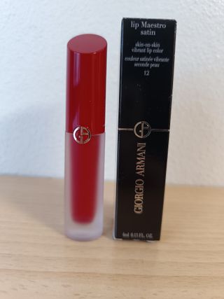 Pintalabios Lip Maestro Satin Giorgio Armani 12
