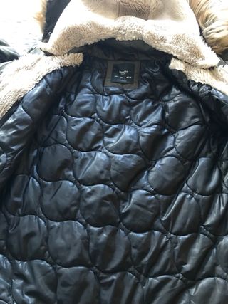 CHAQUETON PLUMON MUJER TALLA L BERSHKA