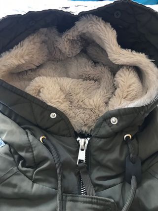 CHAQUETON PLUMON MUJER TALLA L BERSHKA