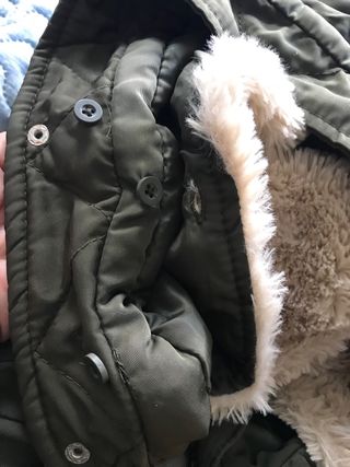 CHAQUETON PLUMON MUJER TALLA L BERSHKA