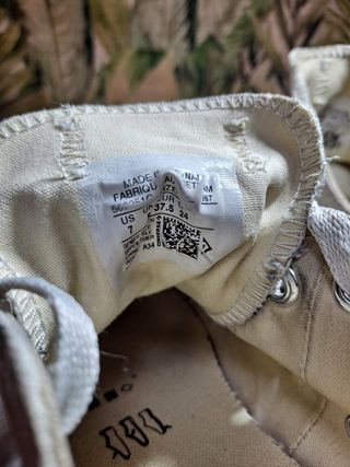Converse con plataforma 