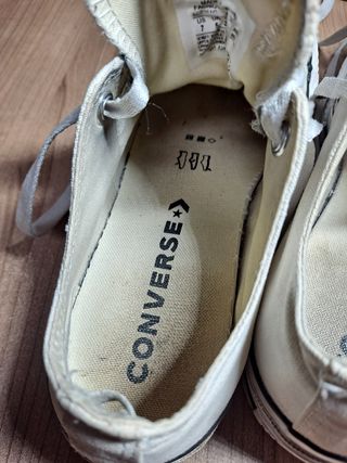 Converse con plataforma 