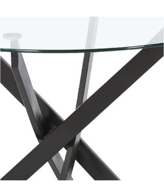 Mesa Comedor Redonda Cristal y 4 sillas NUEVO