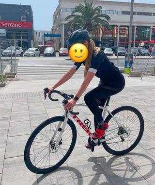 trek domane al 3 talla 54 white red black