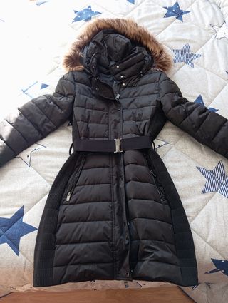 Plumífero negro Salsa Jeans