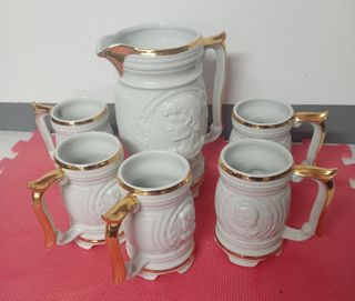 Bicchieri da birra vintage antichi