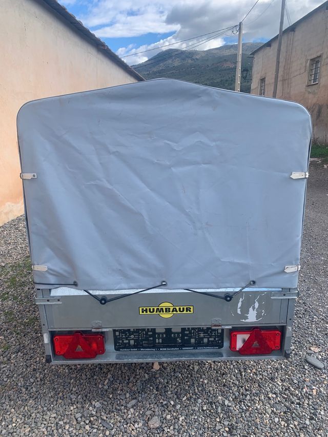 vendo remolque Hambaur 750kg