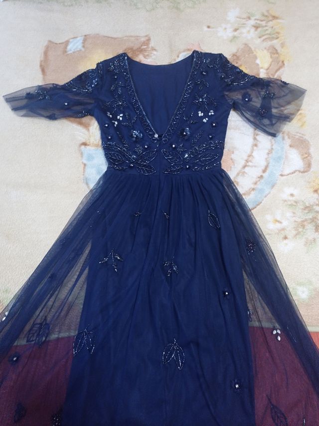 Vestido Amelia Rose pedrería talla 38