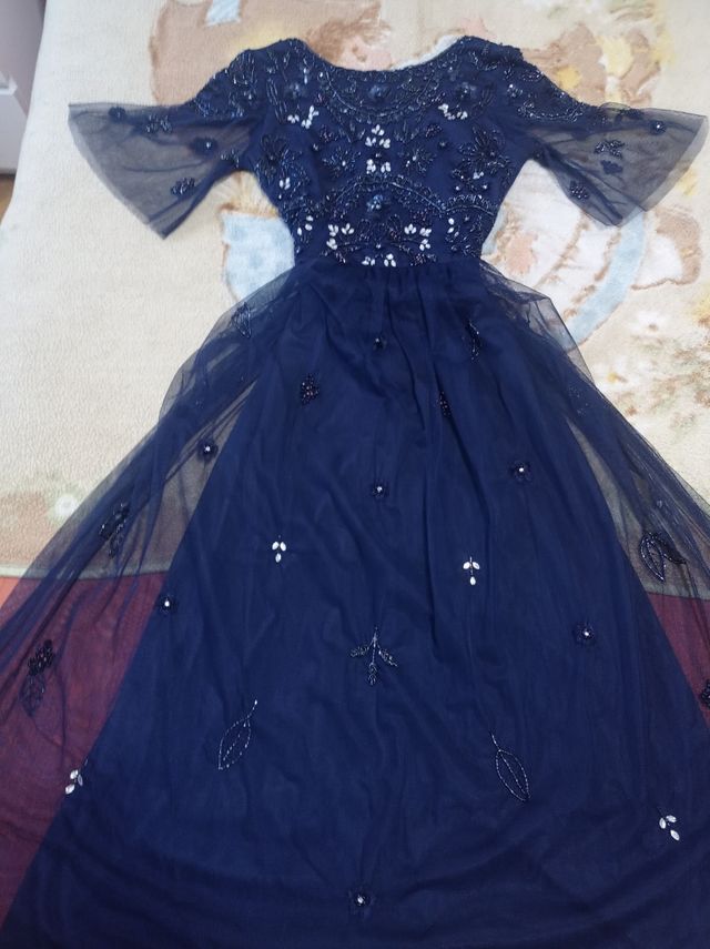 Vestido Amelia Rose pedrería talla 38