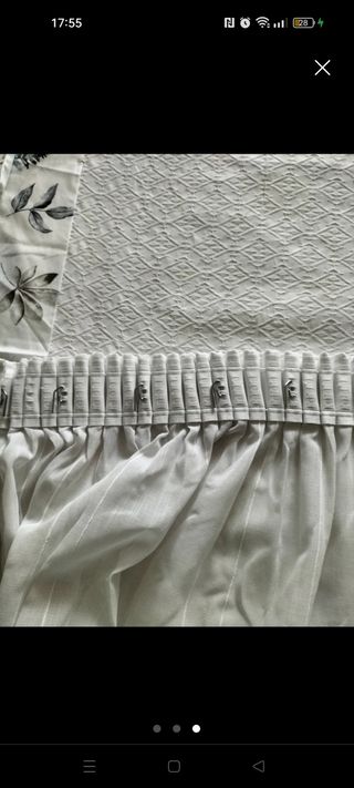 Cortinas blancas