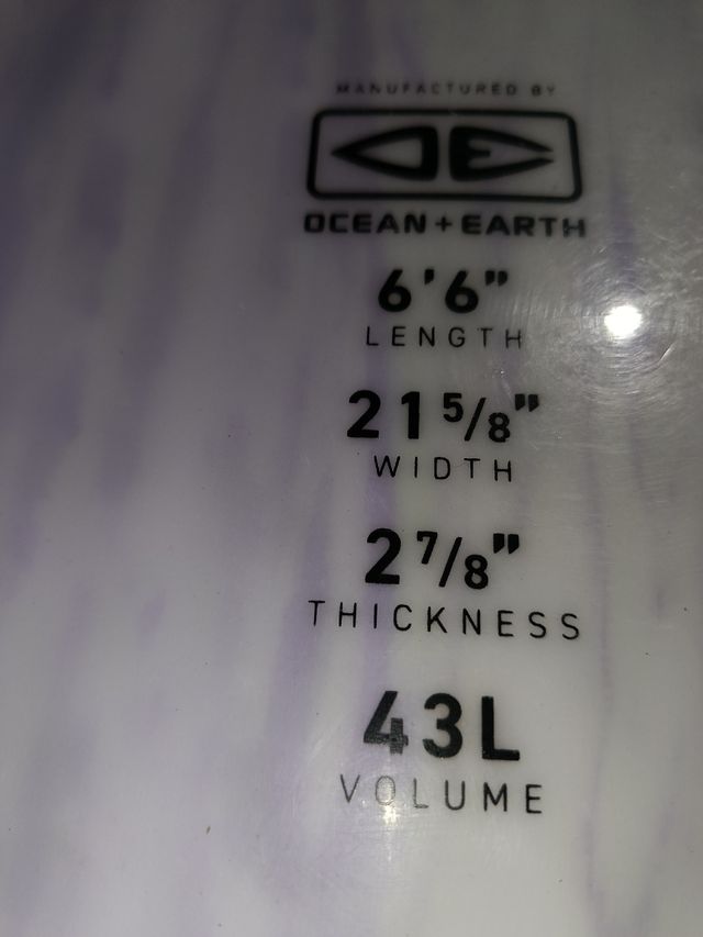 Tabla Surf Océan Earth