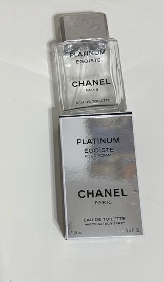 Frasco vacio de EGOISTE PLATINUM de Chanel