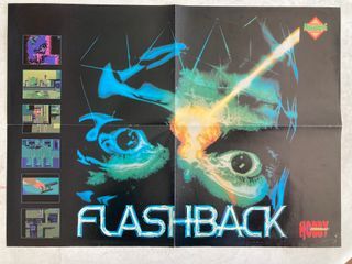 Poster doble Flashback y Cool Spot, Hobby Consolas