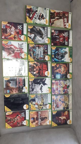 Xbox 360 y juegos