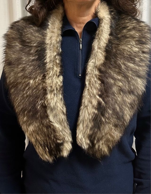 Cuello abrigo vintage