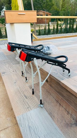 Porta alforjas bici para cicloturismo