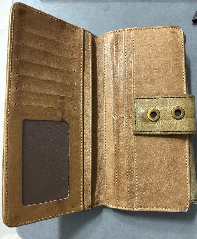 Cartera de cuero Fiocchi Italy