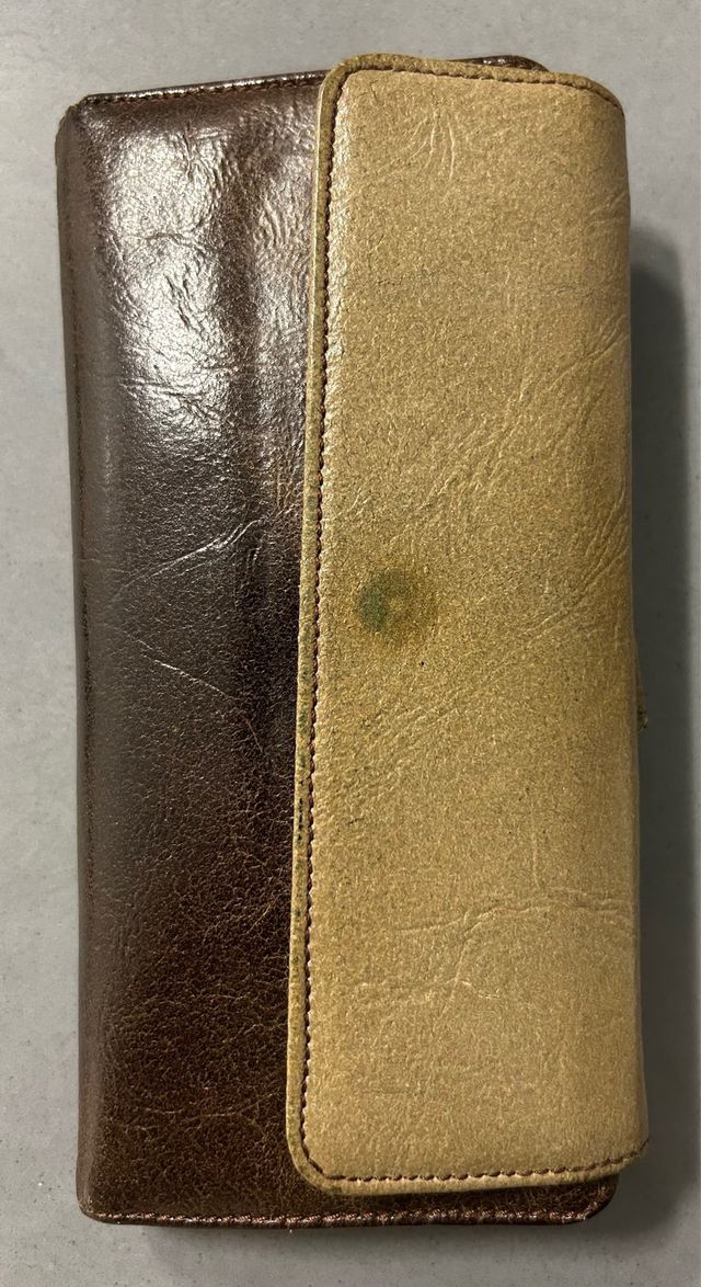 Cartera de cuero Fiocchi Italy