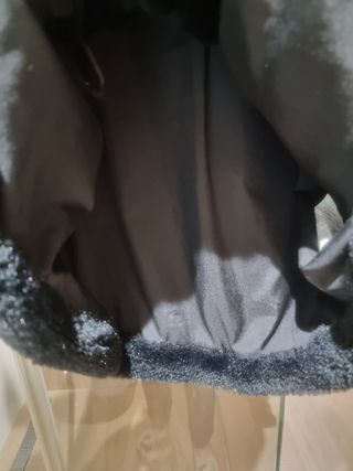 Abrigo mutón negro Fórmula Joven