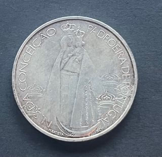 Moneda de 1000 escudos de plata de Portugal 1996