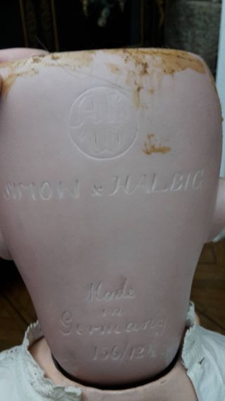 MUÑECA ANTIGUA ALEMANA SIMON & HALBIG 126  46